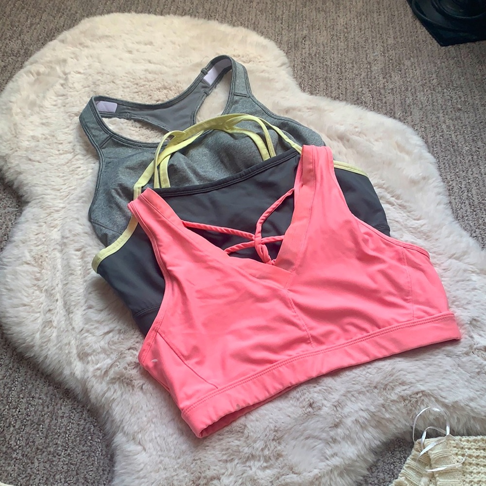 Size large sports bra bundle